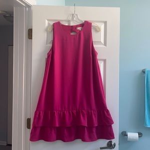 Fun pink party dress